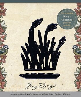 ADD10021 Die - Amy Design - Winter Collectie - Riet Gras