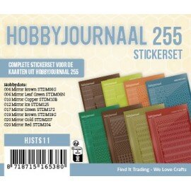 HJSTS11 Stickerset Hobbyjournaal 255