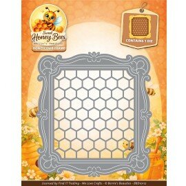 BBD10112 Dies - Berries Beauties - Sweet Honey Bees - Honeycomb Frame