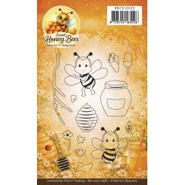 BBCS10020 Clear Stamp- Berrie's Beauties - Sweet Honey Bees