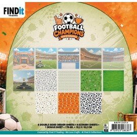 BBPP10050 Paperpack - Find It Collection - Football Champions 15,2 x 15,2 cm