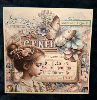 022 Fairybells Art Journaling &amp; Card Making Set A Paris