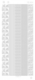 CD3061 Various Lines Corners Goud of zilver