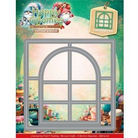 BBD10116 Dies - Berries Beauties - Happy Gnomes - Cottage Window