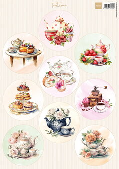 VK9648 Marianne Design - Knipvellen - Circles - Teatime