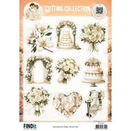 CD12532 Find It Collection - Cutting Collection - Wedding Elegance - Wedding Dreams in Bloom