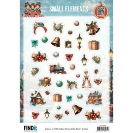 CD12490 Cutting Sheet - Berries Beauties - Victorian Christmas Tales - Small Elements