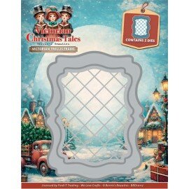 BBD10117 Dies - Berries Beauties - Victorian Christmas Tales - Victorian Trellis Frame
