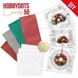 DODOPP050 Hobbydots Cards 50 - Christmas Bouquet