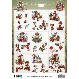 CD12501 Cutting Sheet - Berries Beauties - Fairy Christmas - Mini