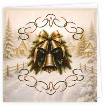 Stitch and Do Cards 41 - Joyful Christmas Bells