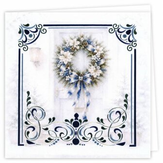Hobbydots Cards 51 - Blue Christmas Serenity