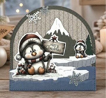 Paperpack - Berries Beauties - Whimsical Christmas 20 x 20 cm