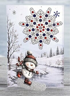 Linen Cardstock Pack - Berries Beauties - Whimsical Christmas - A4