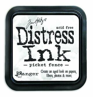 Ranger Tim Holtz Distress Ink Picket Fence detail
