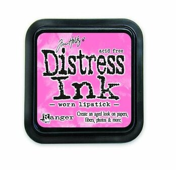 Ranger Tim Holtz Distress Ink Worn Lipstick detail