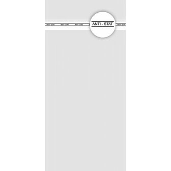 4K transparante cellofaanzakjes van 14.6 x 28.3 cm met sluitflap, 100 stuks