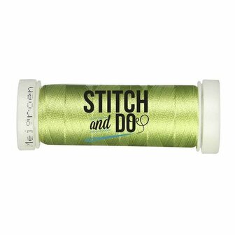 Meigroen Linnen Garen Stitch &amp; Do - extra afbeelding voor kaarten maken