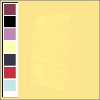 03 Card Deco Linnen 135x270mm 10 vel Lichtgeel 240grm