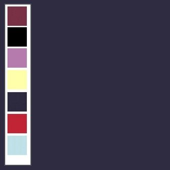 30 Card Deco Linnen 135x270mm 10 vel Donkerblauw 240grm