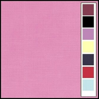 37 Card Deco Linnen 135x270mm 10 vel Fuchsiapaars 240grm