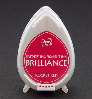 BD-23 - Brilliance Ink - Dew Drop - Rocket Red