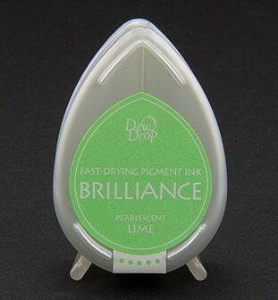 BD-42 - Brilliance Ink - Dew Drop - Pearlescent Lime