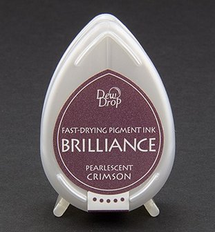 BD-62 - Brilliance Ink - Dew Drop - Pearlescent Crimson