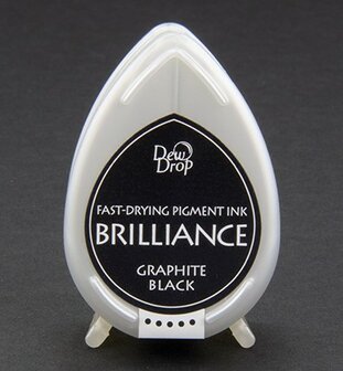 BD-82 - Brilliance Ink - Dew Drop - Graphite Black