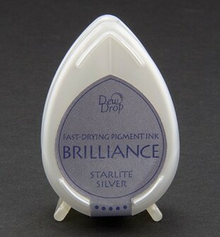 BD-93 - Brilliance Ink - Dew Drop - Starlite Silver