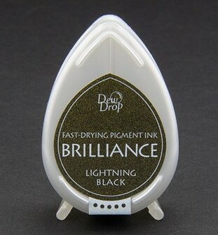 BD-95 - Brilliance Ink - Dew Drop - Lightning Black