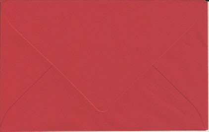 Enveloppen 90x140 20 stuks Rood (90gr.)