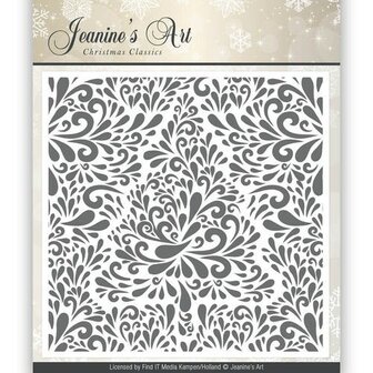 JAEMB10002 - Embossing Folder - Jeaninnes Art - Christmas Classics