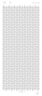 Stickervel 3063 CD Star Lines Platinum