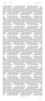 Stickervel 3073 CD Classic Corners Platinum
