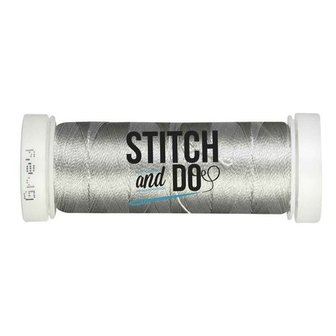 Stitch &amp; Do 200 m - Borduurgaren - Linnen &ndash; Grijs