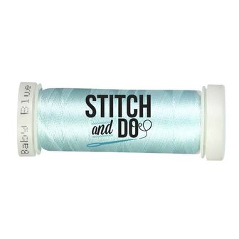 Stitch &amp; Do 200 m - Borduurgaren - Linnen &ndash; Babyblauw