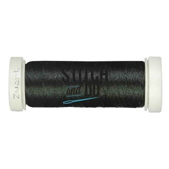 Stitch &amp; Do 200 m - Borduurgaren - Linnen &ndash; Zwart