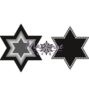 CR1421 - Marianne Design - Craftables - Christmas Star - 113x130mm