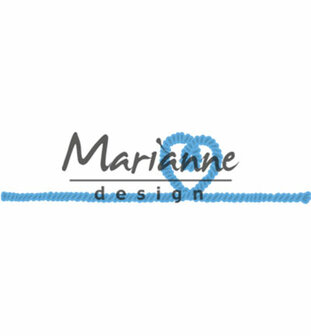 LR0506 - Marianne Design - Creatables - Rope with heart - 150x36mm