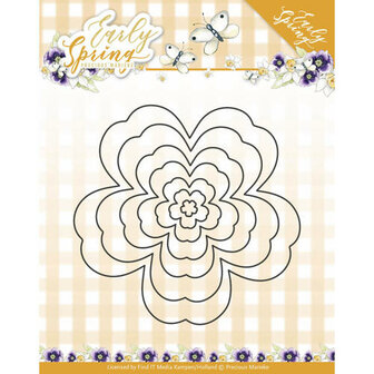 PM10112 &ndash; Die - Precious Marieke - Early Spring - Spring Flowers Nesting Dies