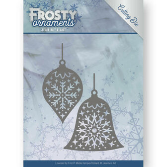 JAD10043 - Dies - Jeanine&#039;s Art - Frosty Ornaments - Christmas Baubles