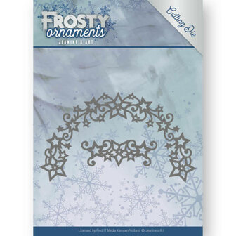 JAD10048 - Dies - Jeanine&#039;s Art - Frosty Ornaments - Frosty Wreath