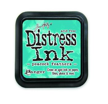 Ranger Distress Inks pad - peacock feathers TIM34933 Tim Holtz