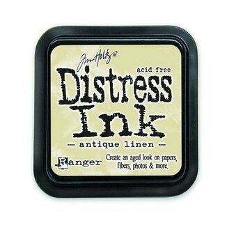 Ranger Distress Inks pad - antique linen stamp pad TIM19497 Tim Holtz