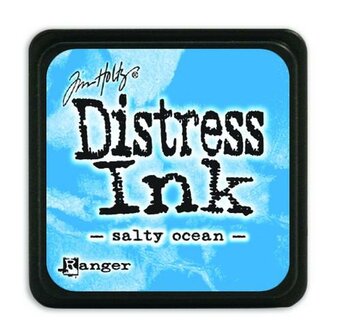 Ranger Distress Mini Ink pad - salty ocean TDP40132 Tim Holtz