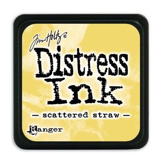Ranger Distress Mini Ink pad - scattered straw TDP40149 Tim Holtz