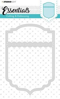 STENCILSL118 &ndash; Studio Light Embossing Die &ndash; Cut Stencil - Essentials Nr.118
