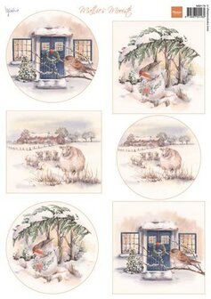 MB0178 Marianne Design &ndash; 3D Knipvel &ndash; Mattie's mooiste Winter 2 21 x 29,7 cm