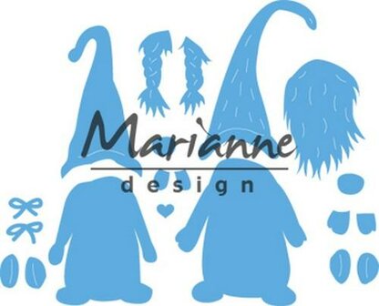 LR0554 Marianne Design &ndash; Creatables &ndash; Tomte Kabouter 9,5 x 16 cm